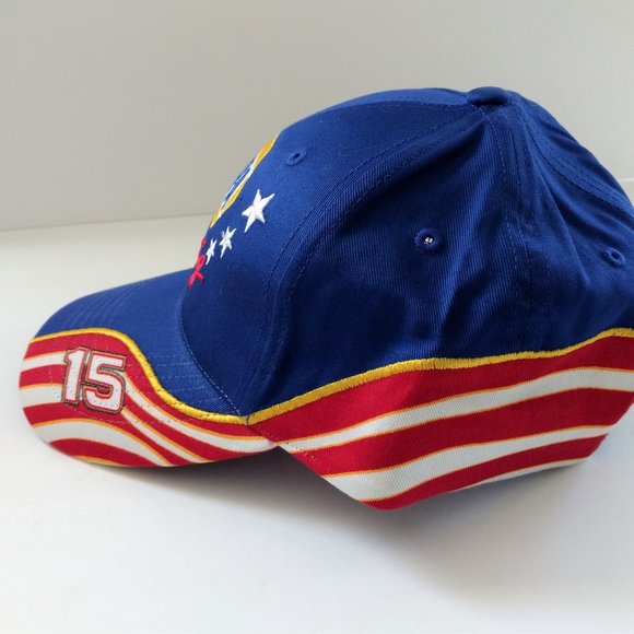 NAPA Racing #15 Patriotic Striped Blue Trucker‎ Hat - Picture 2 of 6